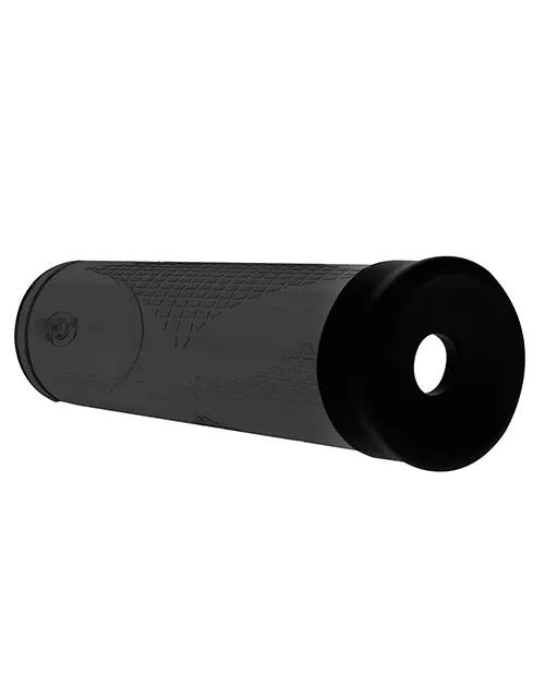 Male Sex Toys Shots America LLC Shots Pumped Rechargeable Extreme Power Pump Wfree Silicone Cock Ring Black
