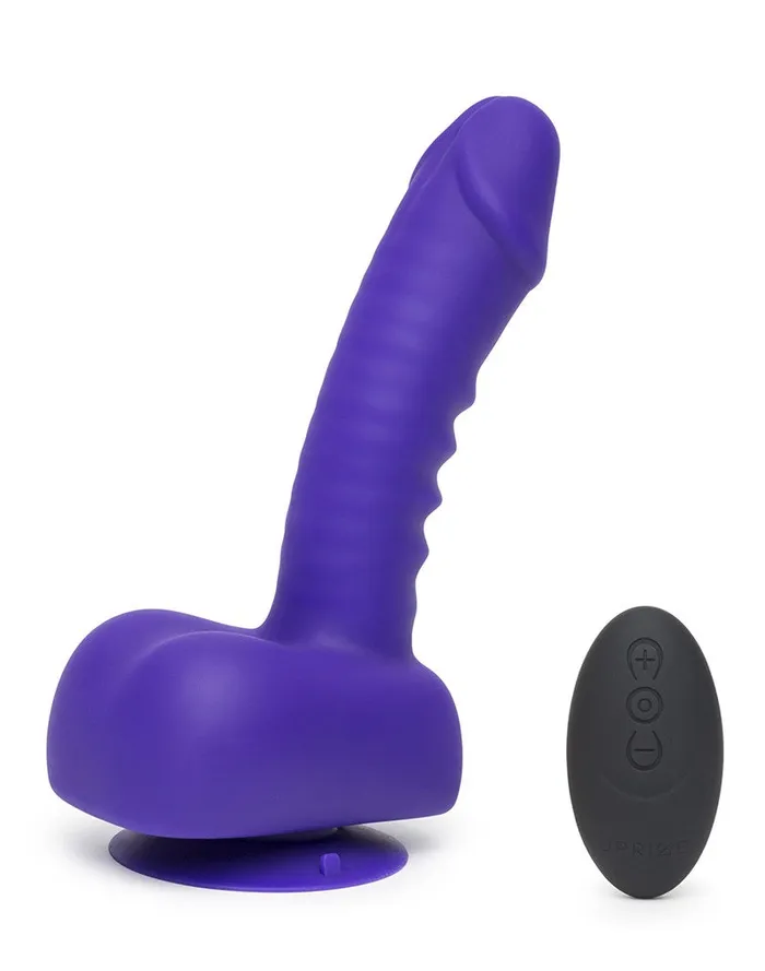 LOVEHONEY Anal UPRIZE REMOTE CONTROL RISING 6 INCH VIBRATING DILDO