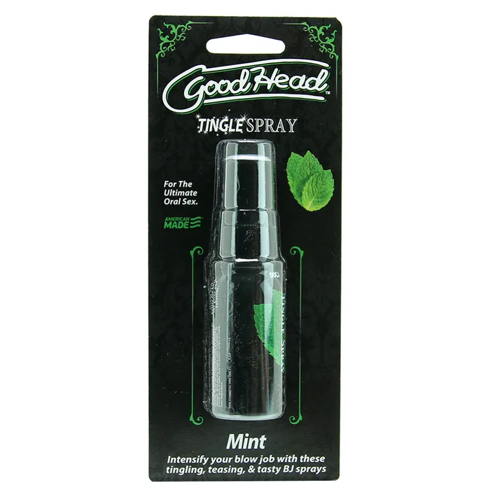 Female Sex Toys Doc Johnson GoodHead Mint Tingle Spray in 1oz29ml Female Sex Toys Doc Johnson GoodHead Mint Tingle Spray in 1oz29ml