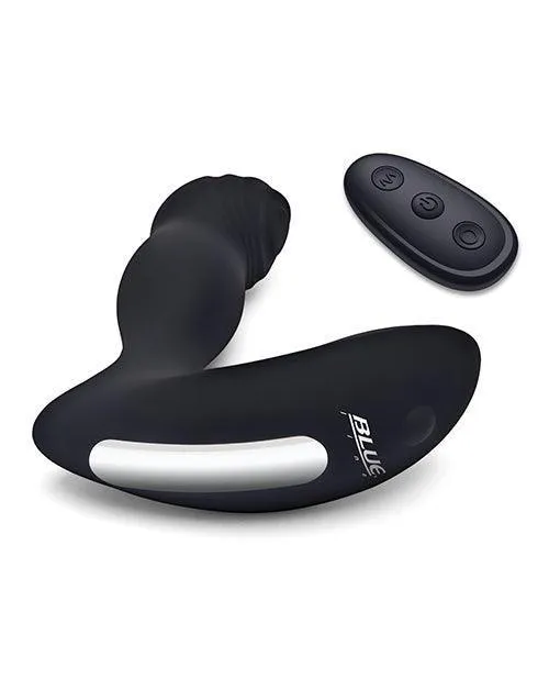 Electric Eel INC Anal Blue Line Vibrating Prostate Thumper Wremote Black
