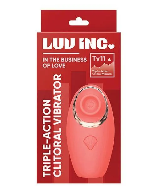 Luv Inc Triple Action Clitoral Vibrator Vvole Vibrators