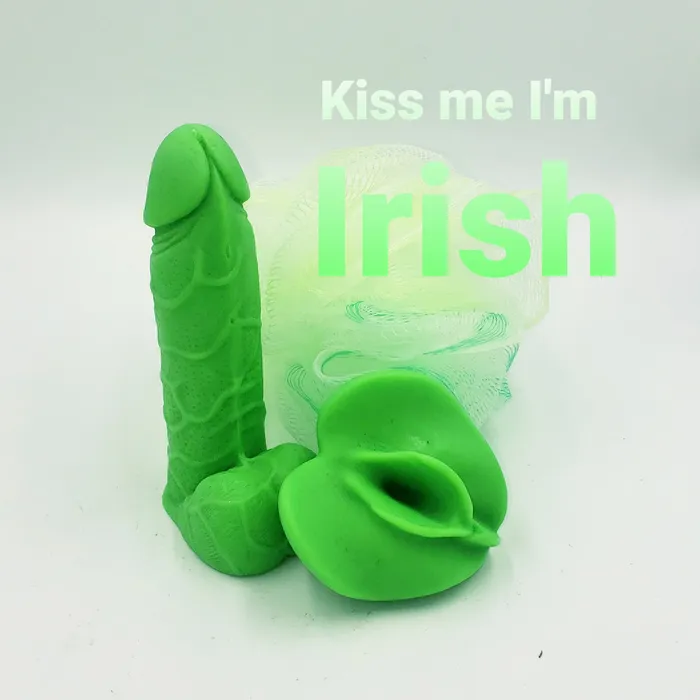 Vibrators Its the Bomb St Patrick Shamrock Green Spermies