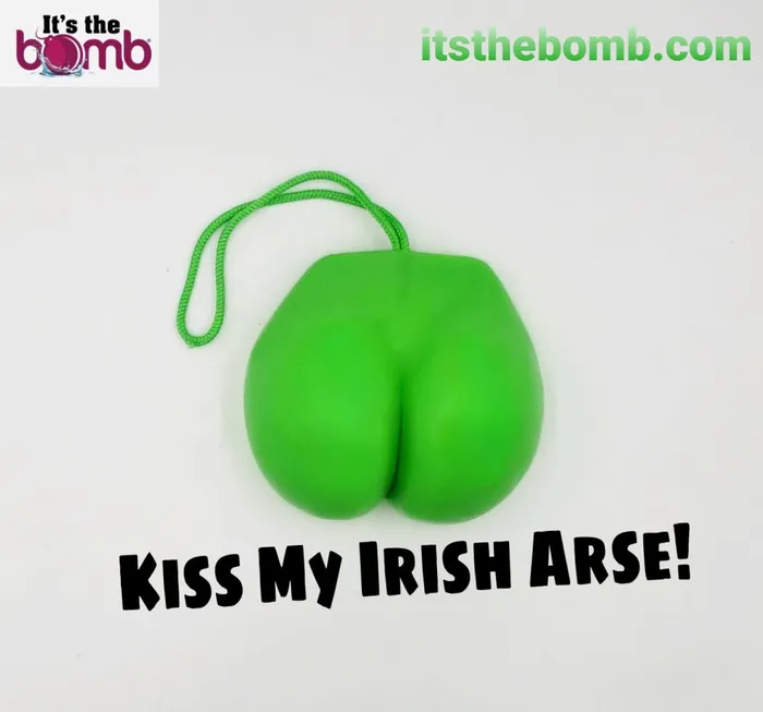 Vibrators Its the Bomb St Patrick Shamrock Green Spermies