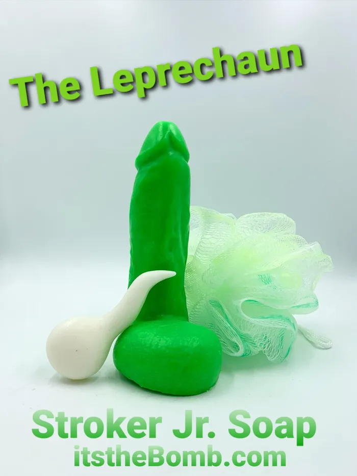 Vibrators Its the Bomb St Patrick Shamrock Green Spermies