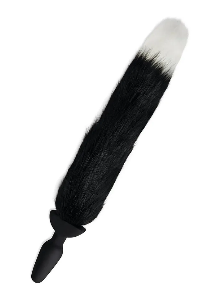 Anal WhipSmart Silicone Remote Plug 375in with Fox Tail Whipsmart