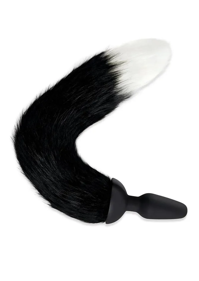 Anal WhipSmart Silicone Remote Plug 375in with Fox Tail Whipsmart