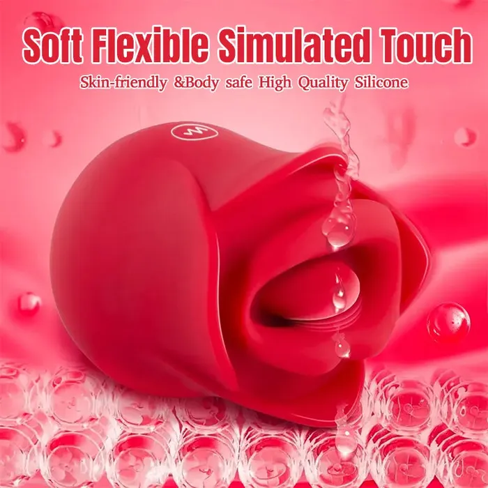 Inyarose Rose Kissing Licking Sex Toy Vibrators