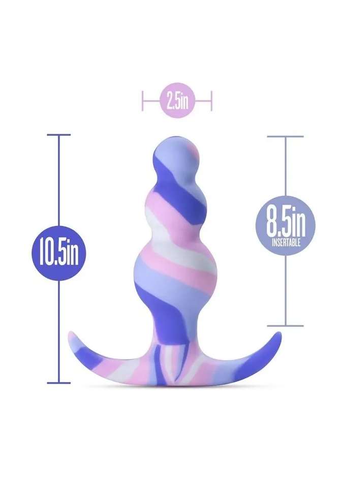 Anal Avant Avant Twilight Blue Silicone Anal Plug