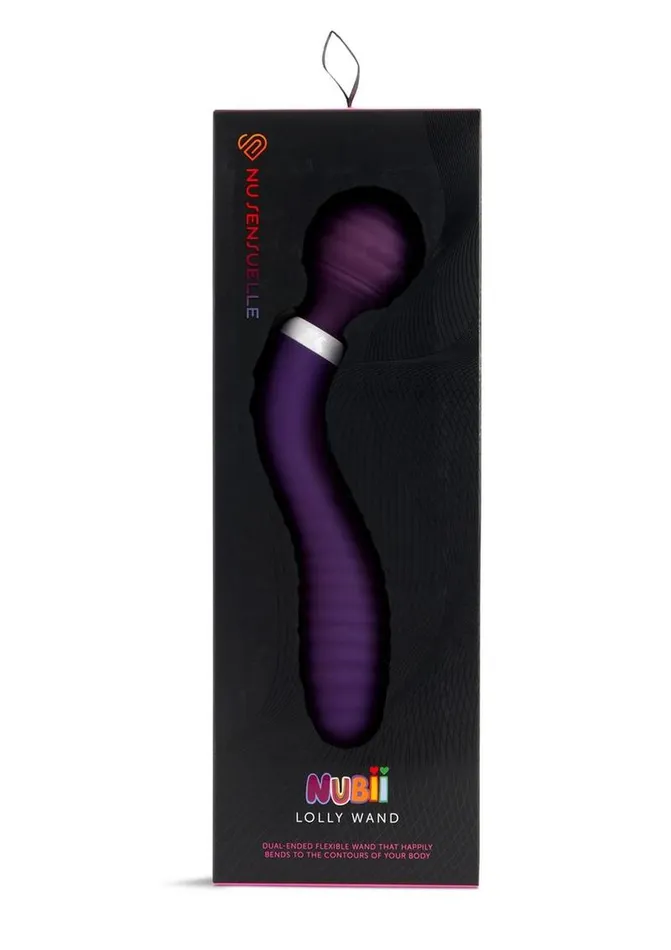 Female Sex Toys Nu Sensuelle Lolly Nubii Flexible Rechargeable Silicone Wand Nu Sensuelle