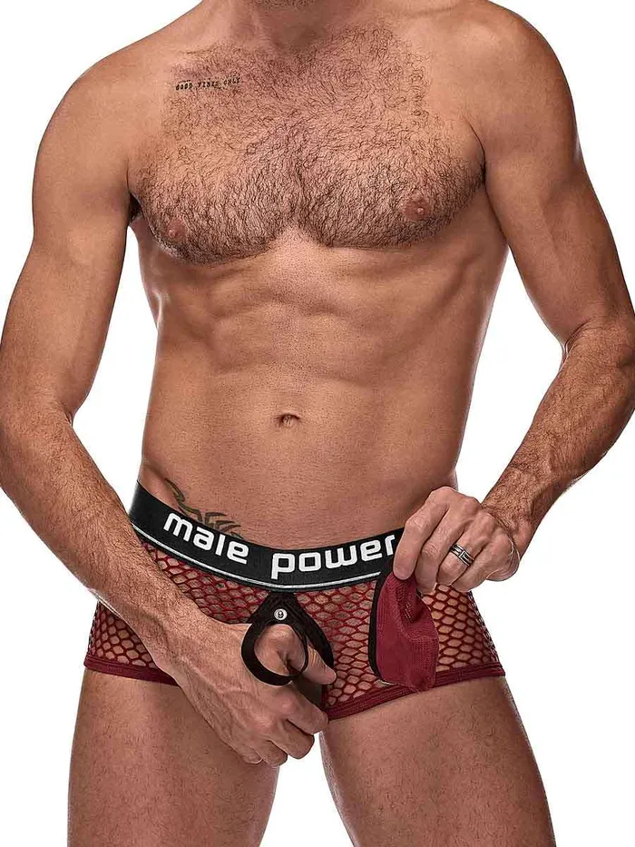 Male Power Male Sex Toys Cock Pit Net Mini Cock Ring Short Extra Large Burgundy Male Power Male Sex Toys Cock Pit Net Mini Cock Ring Short Extra Large Burgundy