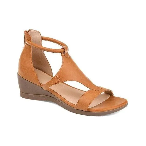 Vibrators cj Summer Wedges Heel Sandals Casual Womens Roman Shoes